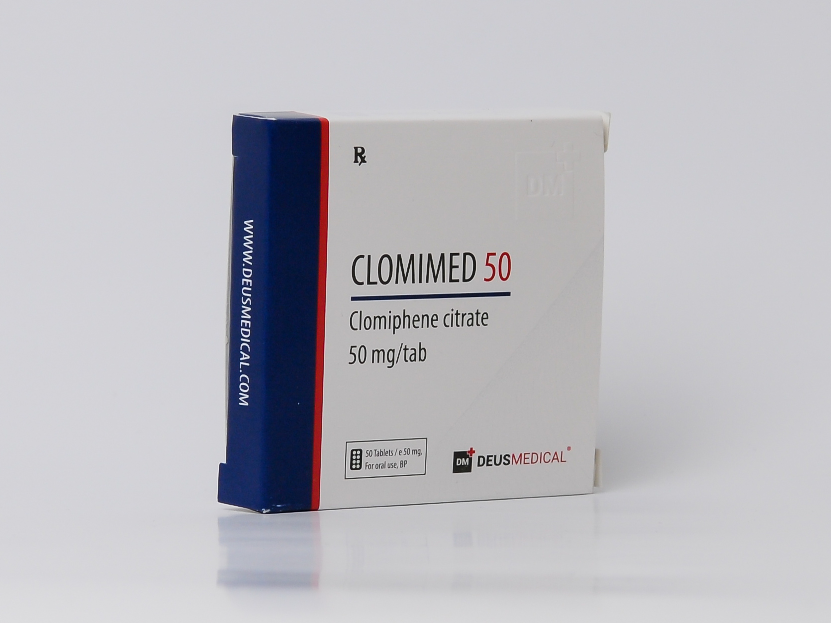 DM ClomiMED 50mg@50Tabs DM ClomiMED 50mg@50Tabs