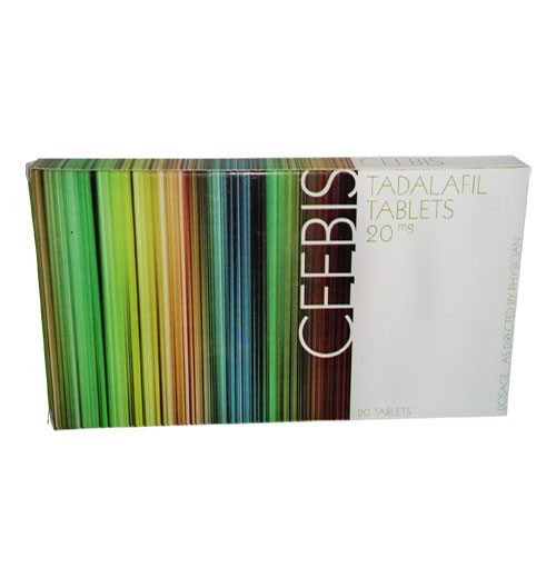 IN Ceebis (Generic Cialis) 20mg@20Tabs - 2