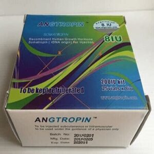 ANGtropin (The BOMB) HGH 8IUs x 25 vials, 200IU Kit