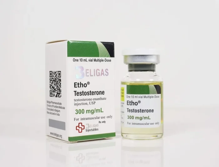 Etho®- Testosterone 300mg/mL: High-quality testosterone solution for effective muscle building and performance enhancement.