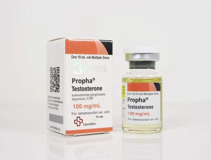 Propha®- Testosterone 100mg/mL: High-quality testosterone solution for effective muscle building and performance enhancement.