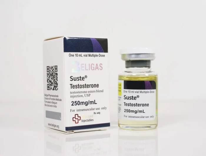 Suste®- Testosterone 250mg/mL: Trusted anabolic solution for muscle development.