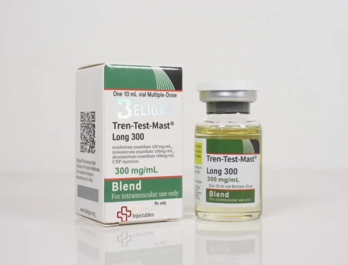 Tren Test Mast Long 300mg/mL: Powerful anabolic blend for enhanced muscle growth and performance.