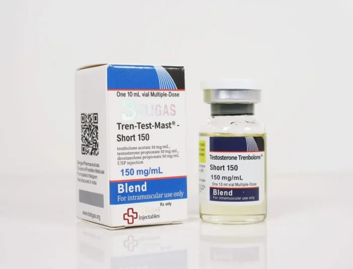 Tren Test Mast Short 150mg/mL: Effective blend for maximizing muscle gains.