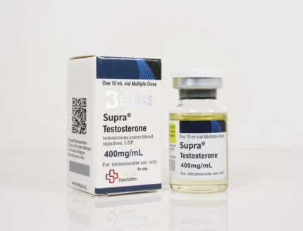 Supra® – Testosterone 400mg/mL: Quality testosterone solution for optimal results.