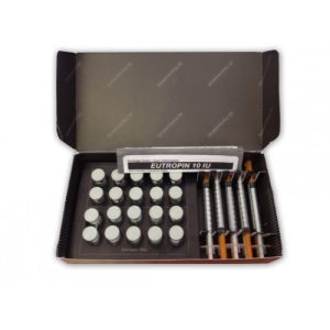 EURO-Pharma Eutropin (Somatropin) 3.7mg@10iu@10apms With B/Water 99% PURE